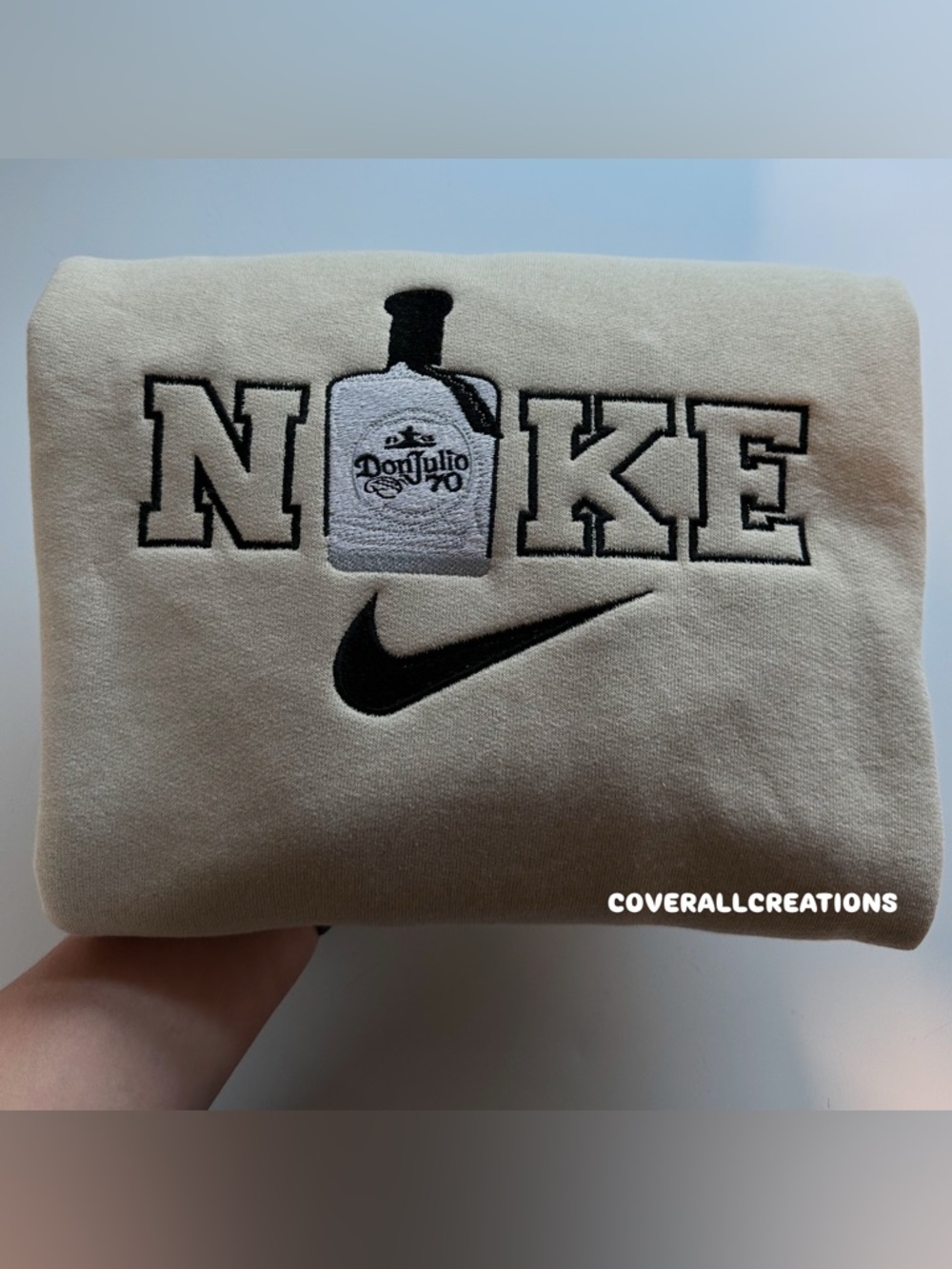 *CUSTOM* Don Julio NIKE Embroidered Sweatshirt